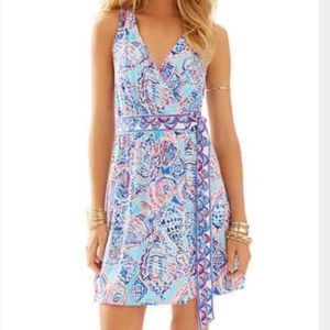 Lilly Pulitzer Bellina Wrap Dress XXS